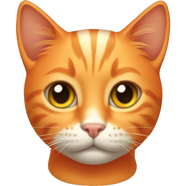 Orange kitty  emoji