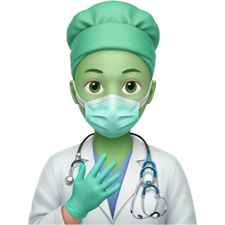 alien doctor emoji
