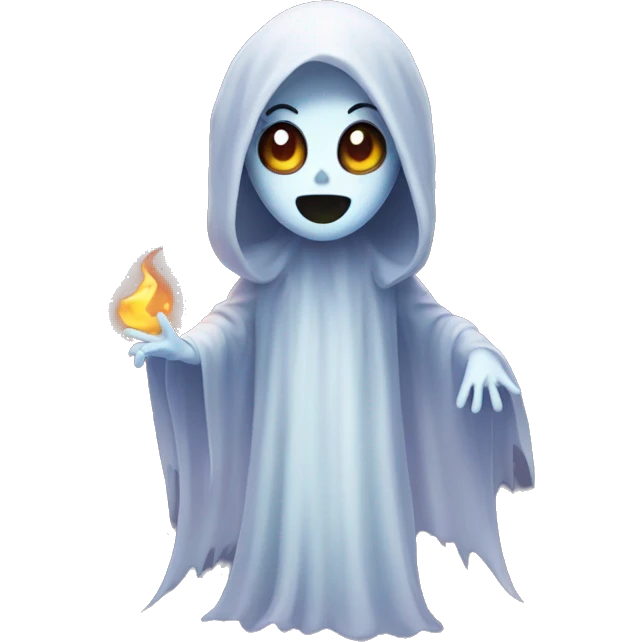 Ghost witch emoji