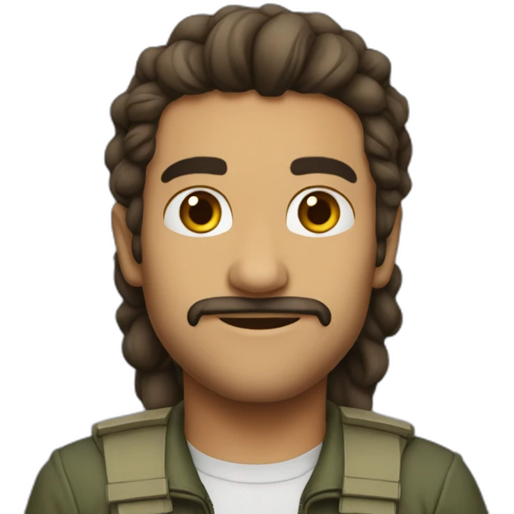مهدی 38موهای مشکی برن emoji