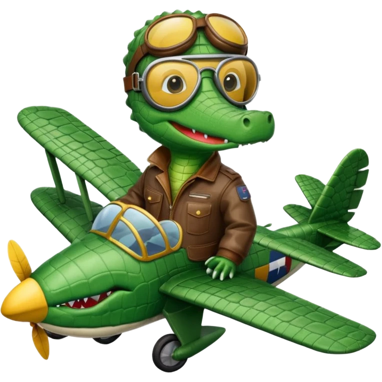 🐊✈️ emoji