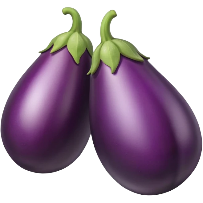 Link emoji eggplant emoji