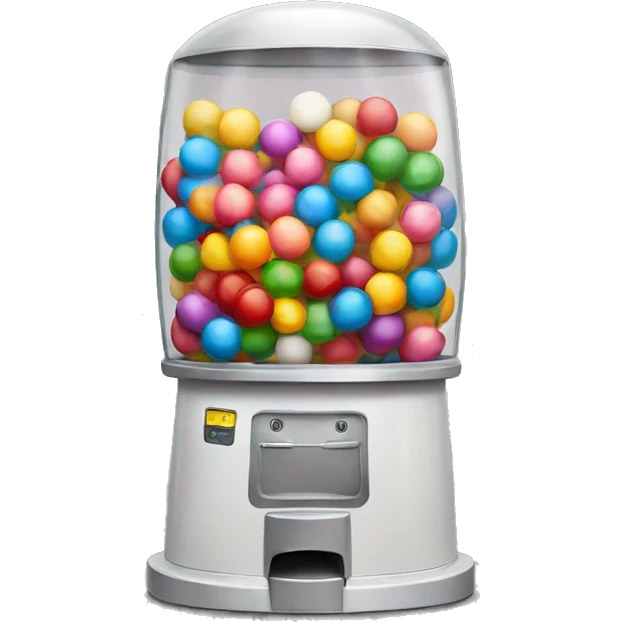 Gum ball machine  emoji