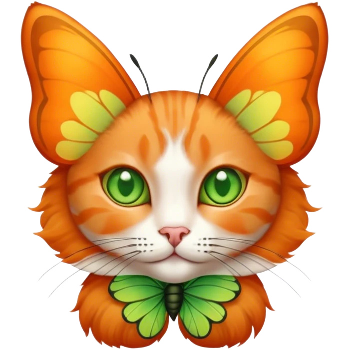 Cat butterfly  emoji