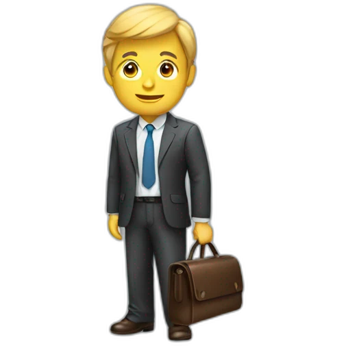 business man emoji