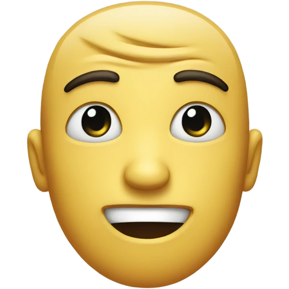 Two faces one happy one unhappy emoji
