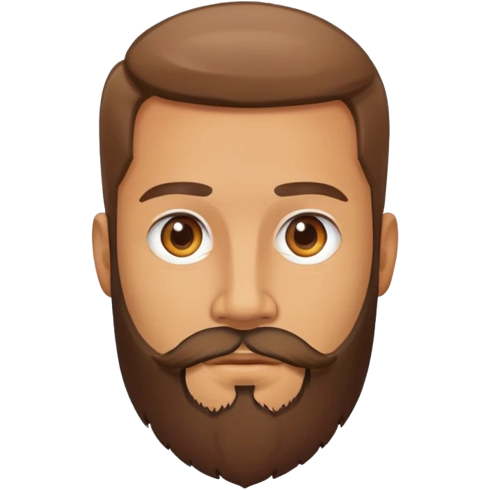 man with beard emoji