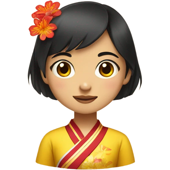 Vietnamese girl  emoji