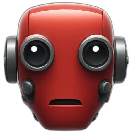 red robot emoji