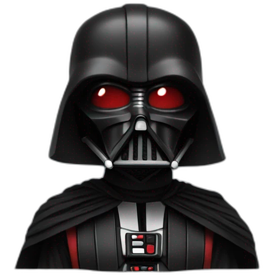 Dark sith saying ''I'm your slave bro'' emoji