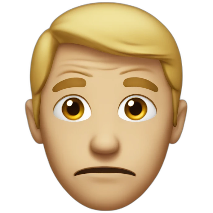 disgusting head emoji