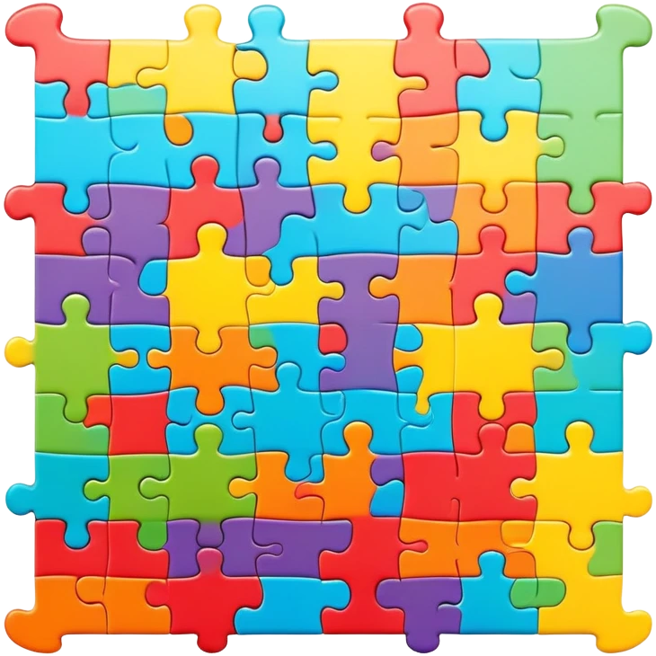 jigsaw  with a path emoji