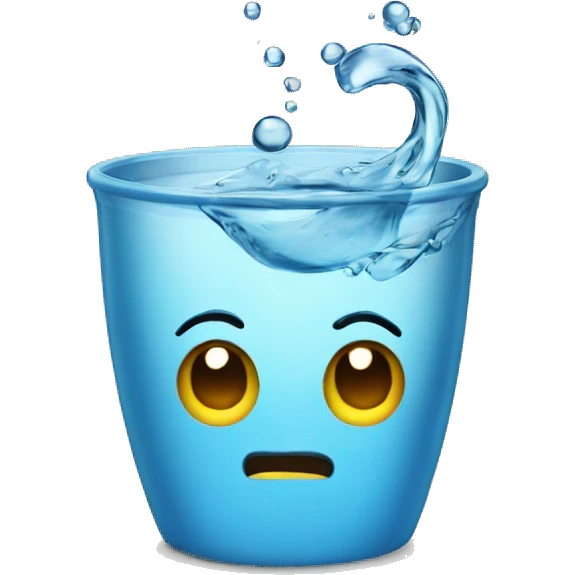 Water in a cup emoji