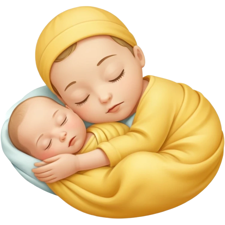 recem nascido amarelo emoji