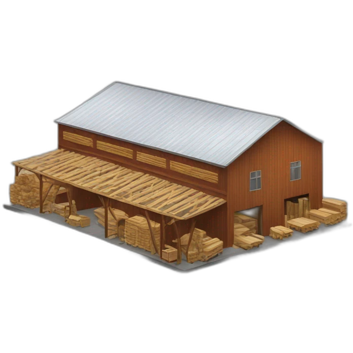 modern lumber factory emoji