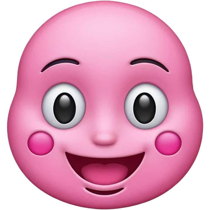 Pink emoji iOS  emoji
