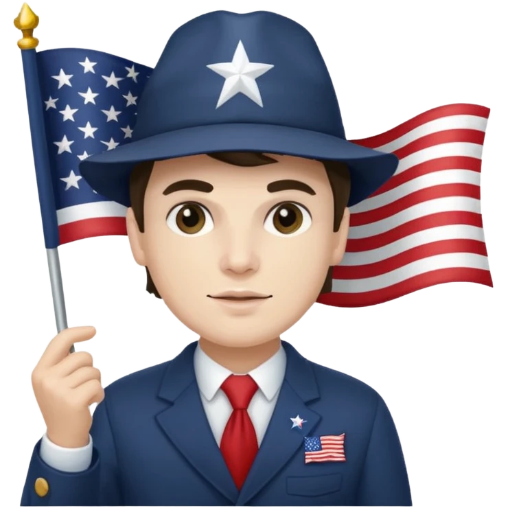 AF America first flag Nick Fuentes  emoji