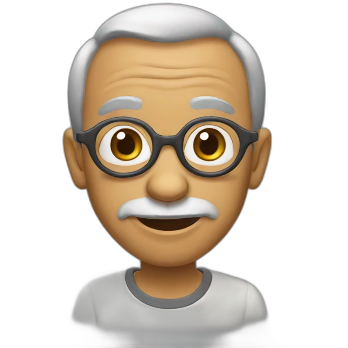 Vieux singe emoji