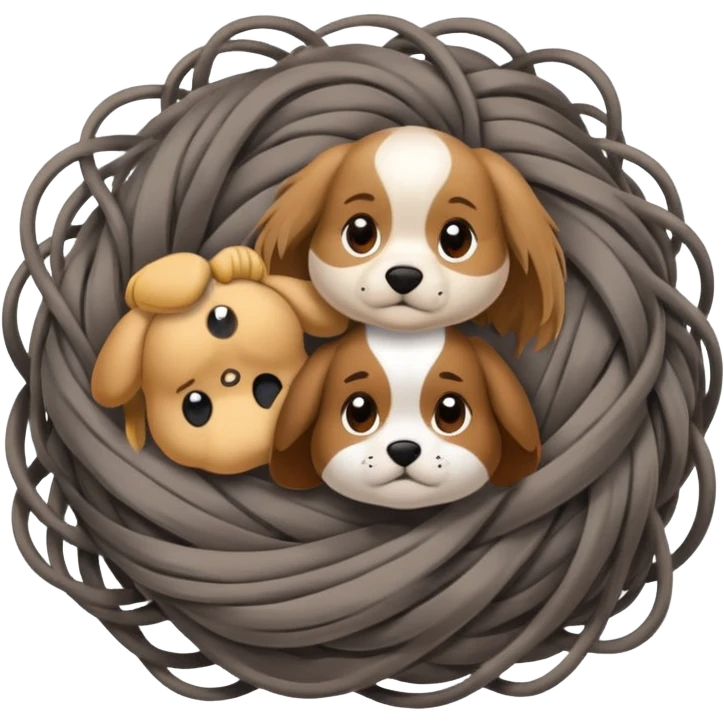hair and pet hair  emoji