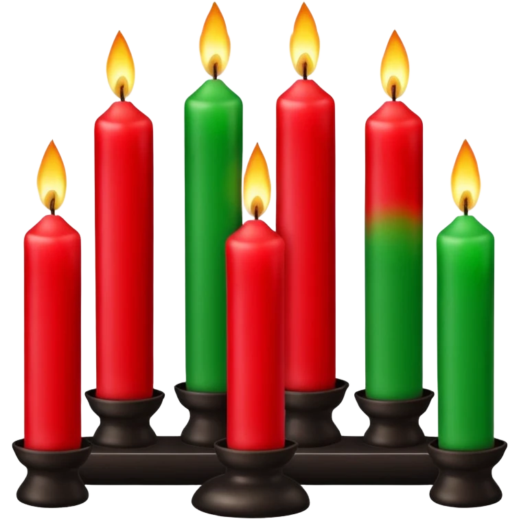 Kwanzaa Kanara emoji