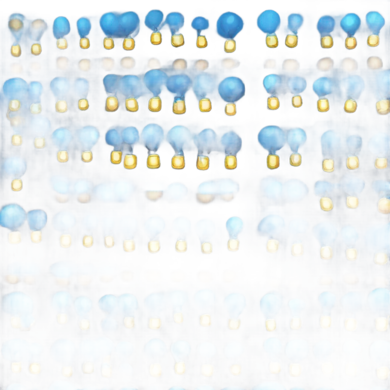 Blue lights emoji