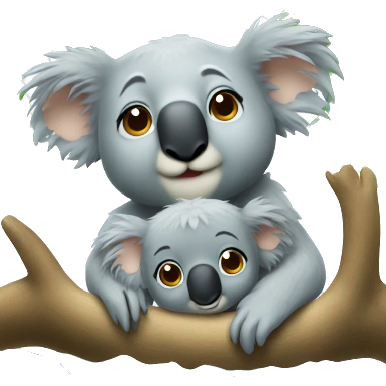 koala with sea girl  emoji