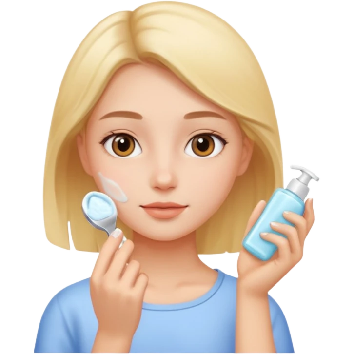 aesthetic girly evening routine  emoji