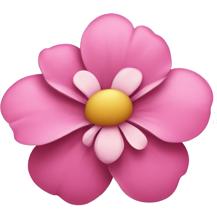 pink flower emoji