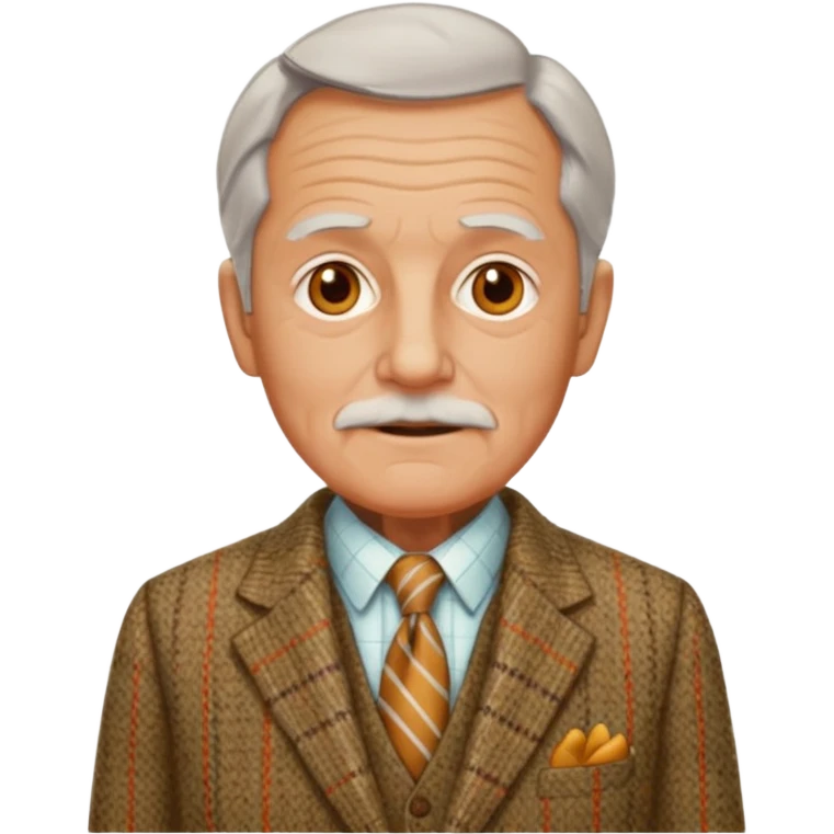 Old british vibe suit  emoji