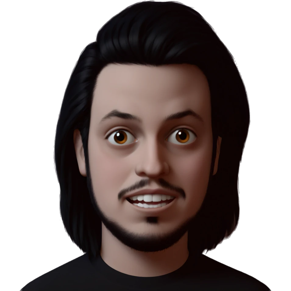 boy with black hair portrait emoji