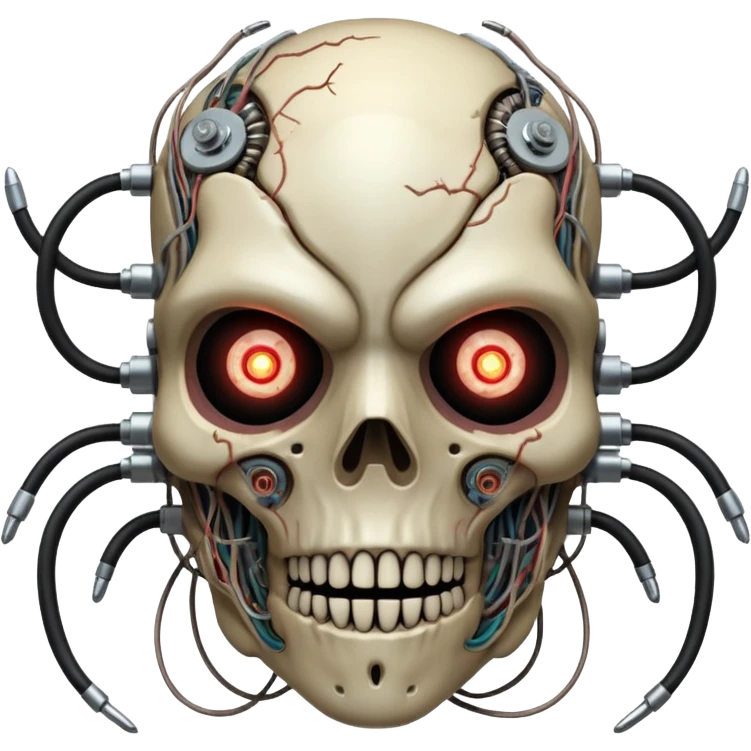 horror bionic monster emoji