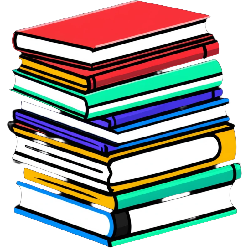 stack of books emoji
