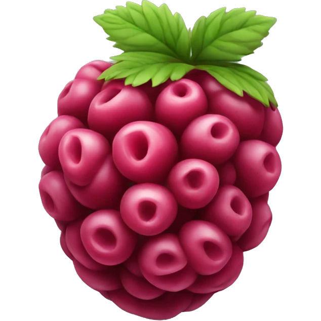 raspberry  emoji