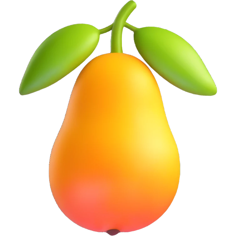 mango fruit emoji