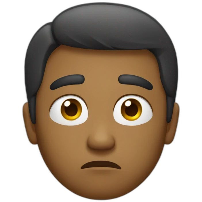 disappointed emoji