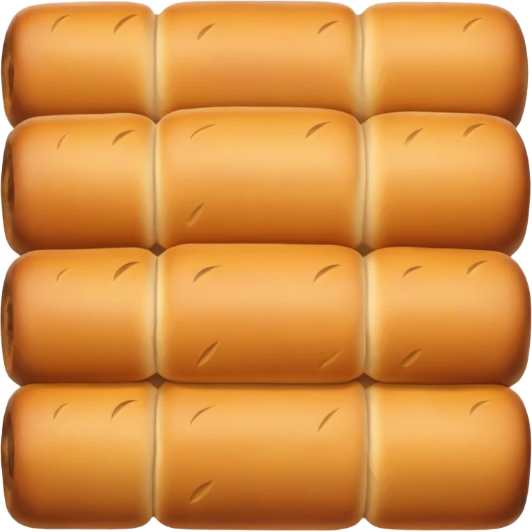 Brown roll emoji