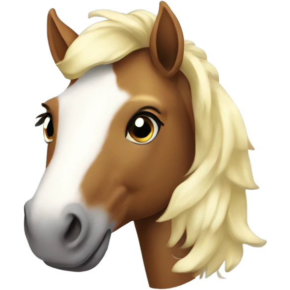 Happy new year horse emoji
