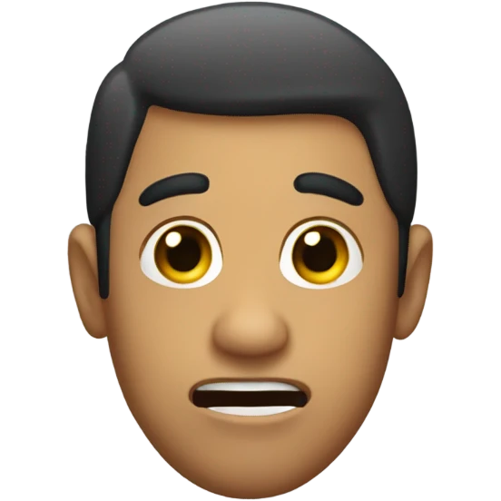 carlos doing the blob fish fac emoji