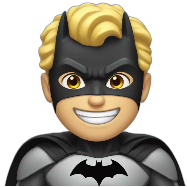 excited batman  emoji