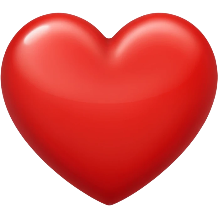 Red heart  emoji