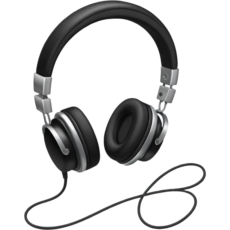 wise headphone and hanging from it, loops  emoji