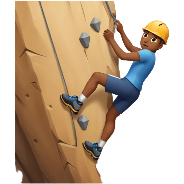 human  climbing emoji