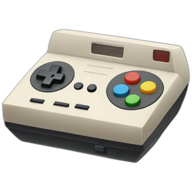 retro consola emoji