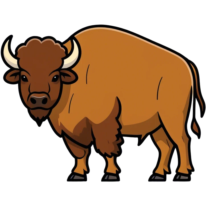 Bison emoji