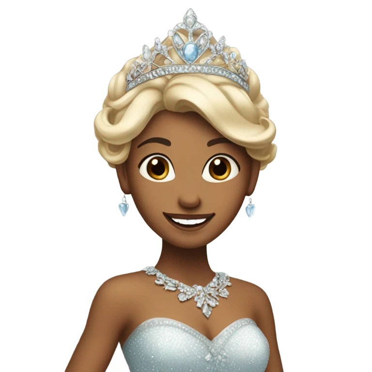 A beautiful princess  emoji