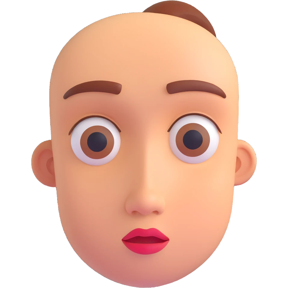 side eye expressive face 3d emoji emoji