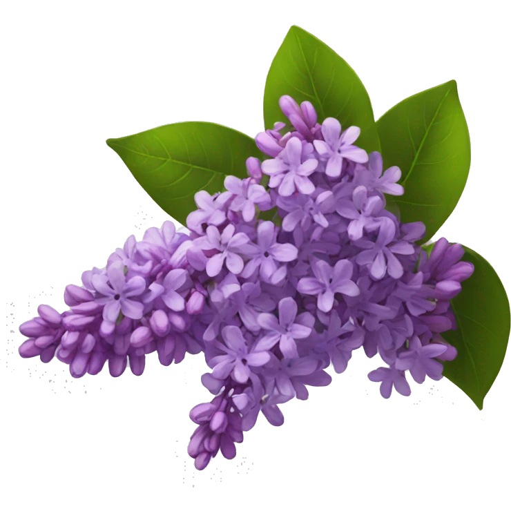 lilacs emoji