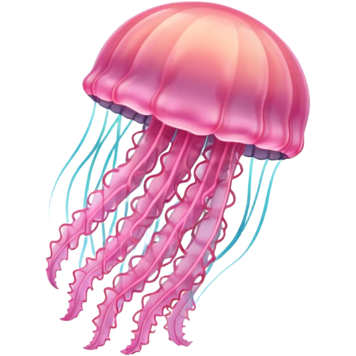 Pastel Pink Jellyfish emoji