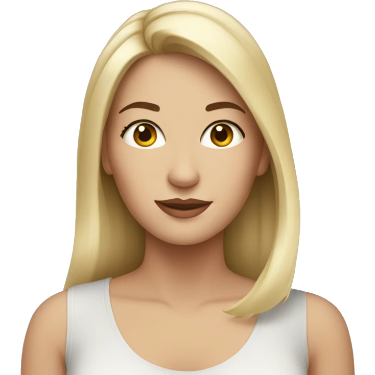 cAUCASIAN WOMAN LOOKING BEAUTIFUL emoji