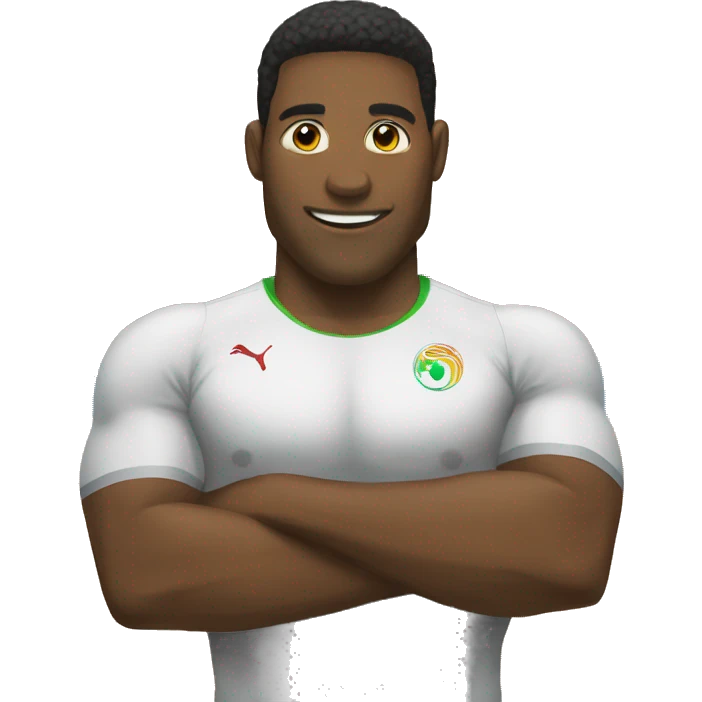 agachamento em ginásio emoji
